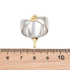 304 Stainless Steel Cuff Open Rings SA-CBV3037-03GP-01-5