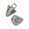 Non-Tarnish 201 Stainless Steel Charms STAS-M323-30P-1-2