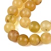 Natural Yellow Opal Beads Strands G-Q616-05B-4