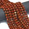 Natural Red Jasper Beads Strands G-K389-A14-01-2