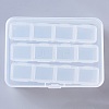 Plastic Bead Containers CON-L009-08-1