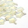 Star Opalite Pendants G-Q367-05-1