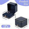 Rectangle Cardboard Jewelry Couple Ring Storage Boxes CON-CL0001-15-2