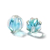 Two Tone UV Plating Rainbow Iridescent Acrylic Beads TACR-D010-05A-3