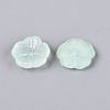 Transparent Spray Painted Glass Beads GLAA-Q089-003-E001-1-2