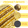 PVC Reversible Sequin Fabric DIY-WH0430-543A-3