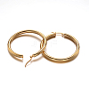 Ring 304 Stainless Steel Hoop Earrings EJEW-L142-008-1