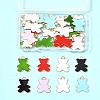36Pcs Alloy Enamel Pendants ENAM-FS0002-88G-8