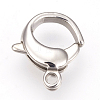 Tarnish Resistant 304 Stainless Steel Lobster Claw Clasps STAS-O114-059P-A-1