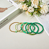 Polymer Clay & Crystal Beads Cup Chain AJEW-WH20072-36A-3