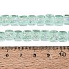 Handmade Foil Glass Beads Strands FOIL-Q002-04F-4
