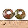 Natural Unakite Pendants G-T122-76F-3