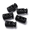 Plastic Spring Cord Lock Stopper Cylinder LS-FIND-I013-A12-1