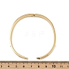 201 Stainless Steel with Rhinestone Bangles for Women X-BJEW-B138-04G-5
