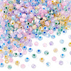 405Pcs Eletroplated Transparent Glass Beads GLAA-TA0003-66B-3