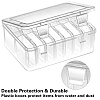 Rectangle PP Plastic Bead Organizer Storage Boxes PW-WG49079-01-5