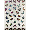 Laser Butterfly Nail Polish Foil Adhesive Decals MRMJ-T078-237A-1