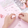 200Pcs 4 styles Resin Imitation Pearl Cabochons FIND-GA0004-74-3