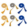 6Pcs 3 Styles Polyester Graduation Honor Rope AJEW-TA0001-22-8