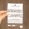 Alloy Hoop Earring Sets PW-WGABBE9-01-1