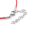 Nylon Thread Bracelets BJEW-JB04030-3