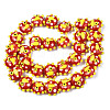Handmade Bumpy Lampwork Beads Strands LAMP-N021-036E-2