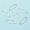 Brass Linking Rings KK-F831-016C-S-RS-1