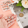 40Pcs 4 Styles Halloween Theme Tibetan Style Alloy Beads FIND-HY0003-85-3