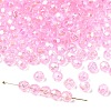 Eco-Friendly Transparent Acrylic Beads PL642-10-1