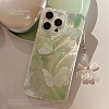 Summer Green Butterfly TPU Plastic Mobile Phone Cover PW-WG901B1-02-3