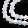 Imitation Jade Electroplate Glass Beads Strands LS-EGLA-A039-J2mm-B06-3