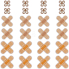 24Pcs 3 Styles Adhesive Bandage Shape Medical Theme Non-Woven Fabrics Computerized Embroidery Cloth Iron on/Sew on Patches PATC-CY0001-34-1