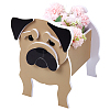 Dog Theme PVC Foam Board for DIY Flower Pot Decoration DIY-WH20005-10B-1