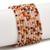 Natural Agate Beads Strands G-Z116-A21-2mm-2