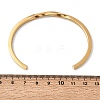 304 Stainless Steel Cuff Bangles for Women BJEW-H644-04G-5