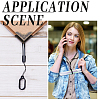 DIY Anti-lost Electronic Stylus & Lighter Pendant Necklace Making Kit AJEW-GF0007-87-5