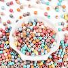 Opaque Colours Glass Seed Beads SEED-N007-14E-2