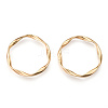 Brass Linking Rings KK-Q735-327G-2