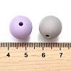 Frosted Opaque Acrylic Beads OACR-S071-03C-3