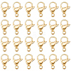 100Pcs 304 Stainless Steel Lobster Claw Clasps STAS-BBC0009-39A-G-1