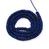 Dyed Natural White Jade Beads Strands X-G-T139-57A-03-2