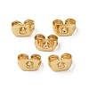 Brass Ear Nuts KK-C119-13A-G-1