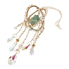 Wire Wrapped Raw Natural Amazonite Suncatcher RN-T001-02A-2
