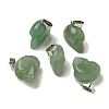 Natural & Synthetic Mixed Gemstone Pendants G-Z067-02P-01-3