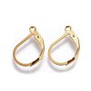 304 Stainless Steel Leverback Earring Findings LS-X-STAS-L221-09G-1