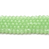 Imitation Jade Glass Beads Strands GLAA-F029-J4mm-01-1