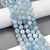 Natural Aquamarine Beads Strands G-L587-A02-04-2