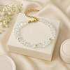 2Pcs 2 Styles  Natural Gemstone Beads Bracelets for Women BJEW-HY0001-26-3