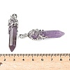 Natural Amethyst Pendants G-M450-01P-10-3