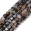 Natural Dragon Veins Agate Beads Strands G-G177-E16-01-2